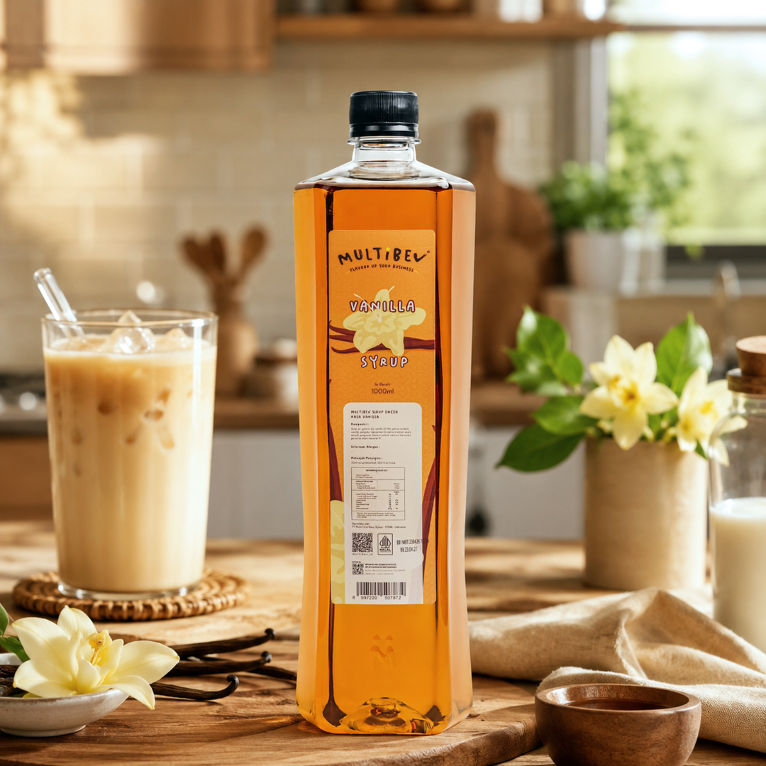 MultiBev - Syrup Vanilla Bottle 1 L