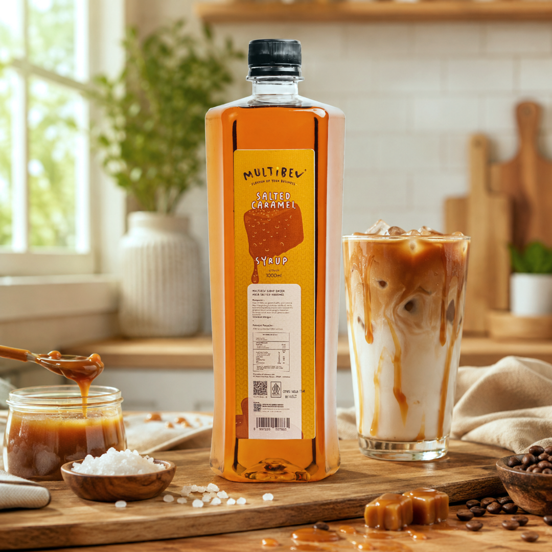 MultiBev - Syrup Salted Caramel Bottle 1 L