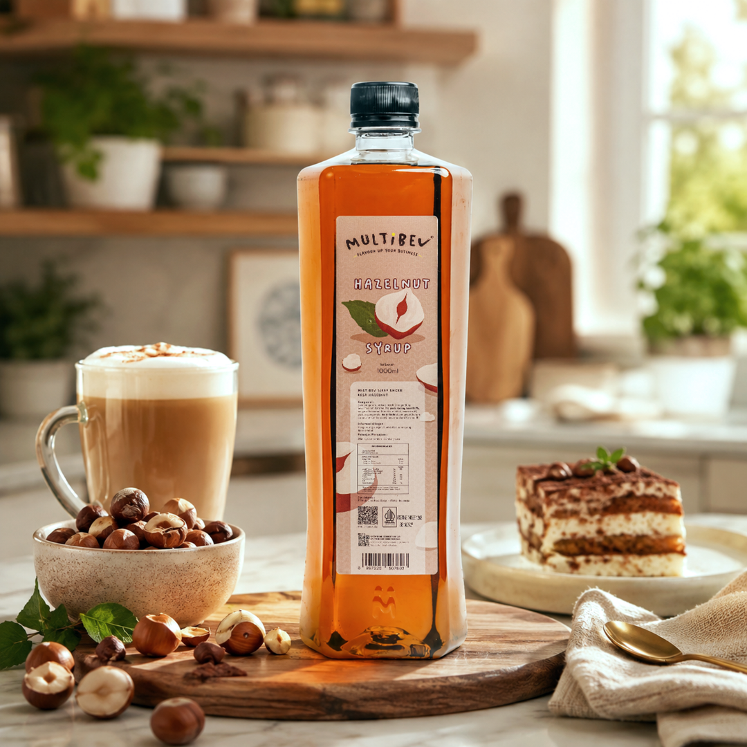 MultiBev - Syrup Hazelnut Bottle 1 L
