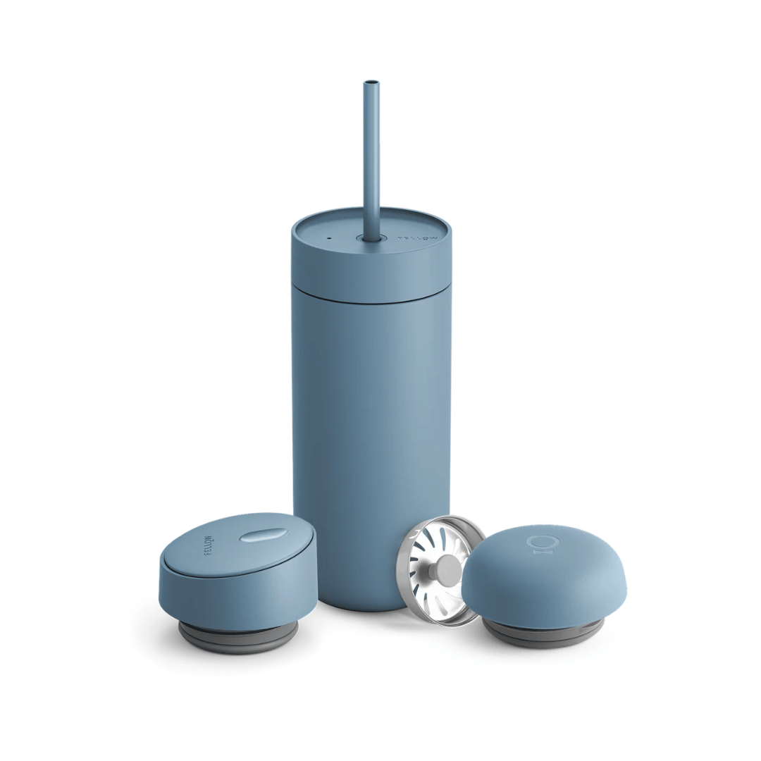 Fellow - Carter 3-in-1 Sip System (Hazy Blue, 16oz)