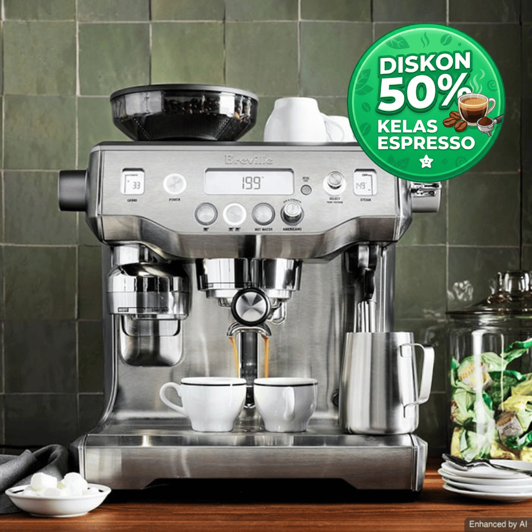 Breville - The Oracle Espresso (Steel) - BES980BSS