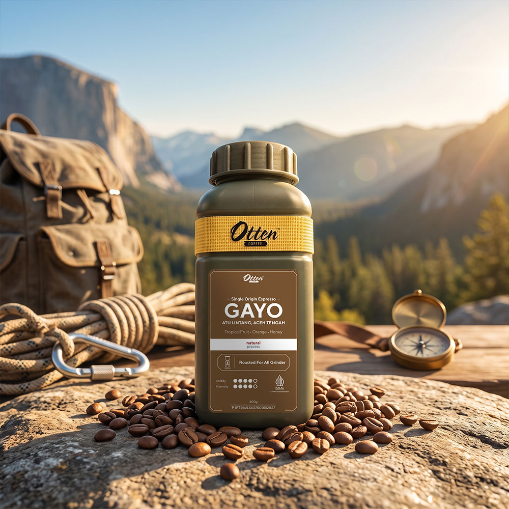 Aceh Gayo Natural Single Origin Espresso 400g Kopi Arabica